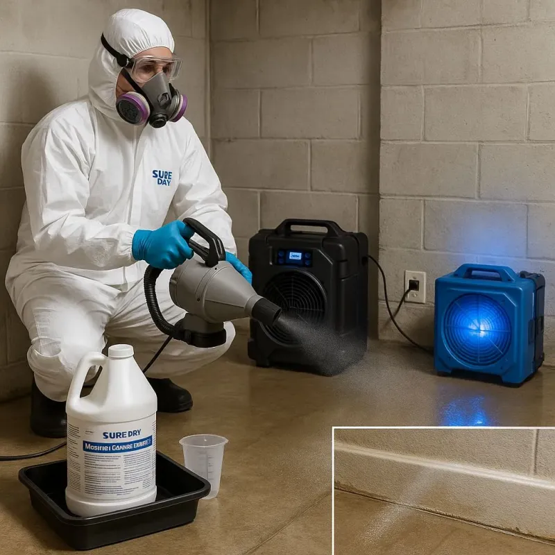 Sanitization and Odor Removal process in Canyon, TX