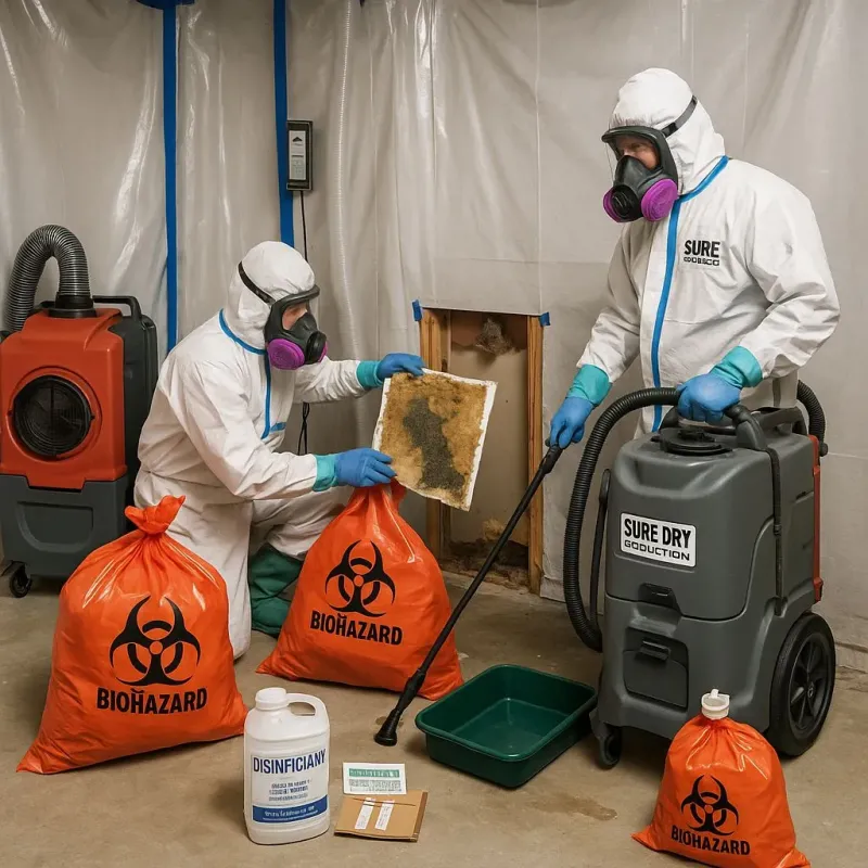 Contaminated Water Handling Protocols process in Canyon, TX