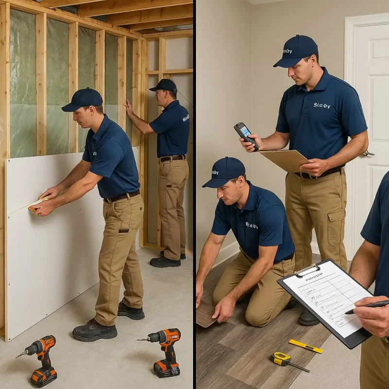 Repairs and Reconstruction process in Canyon, TX